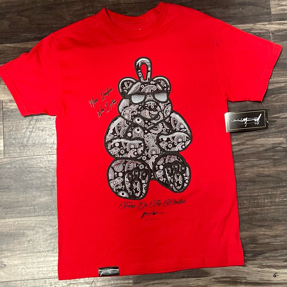 Positive Wear Focus on the Positive Red Graphic T-Shirt